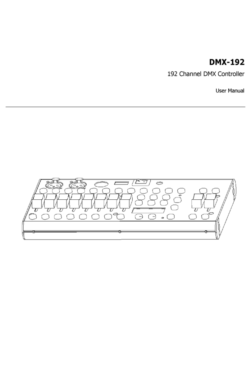 Showlight DESK 192B MINI user manual