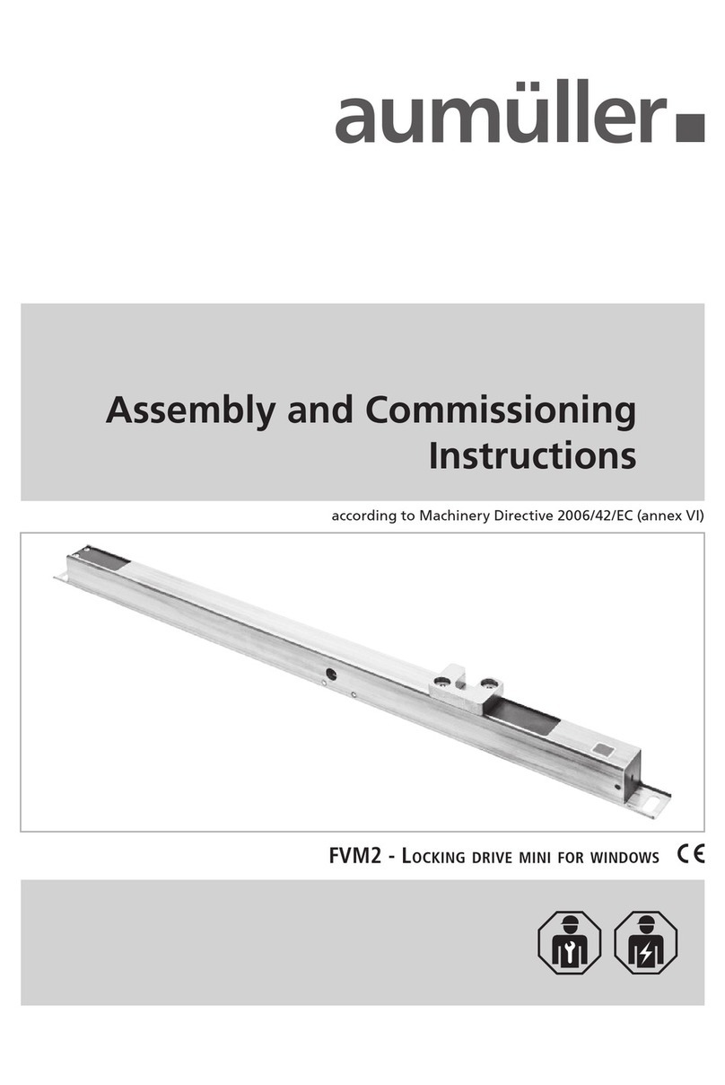 Aumuller FVM2 Assembly and commissioning instructions