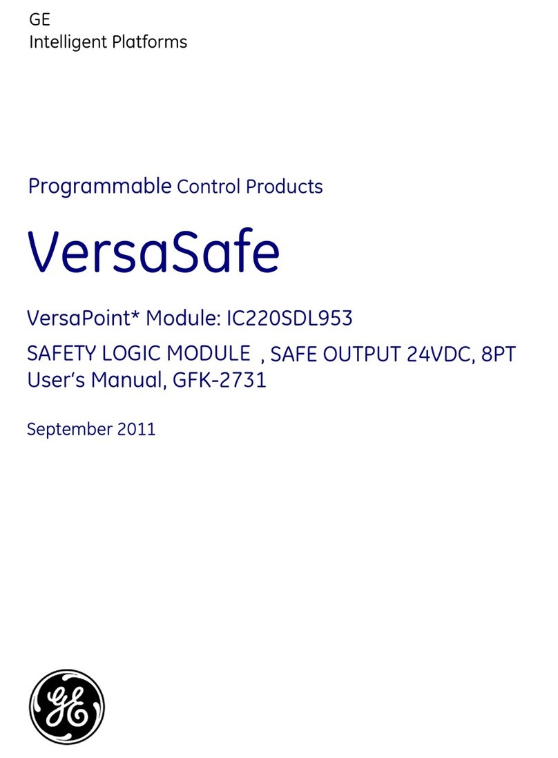 GE VersaSafe VersaPoint Series user manual