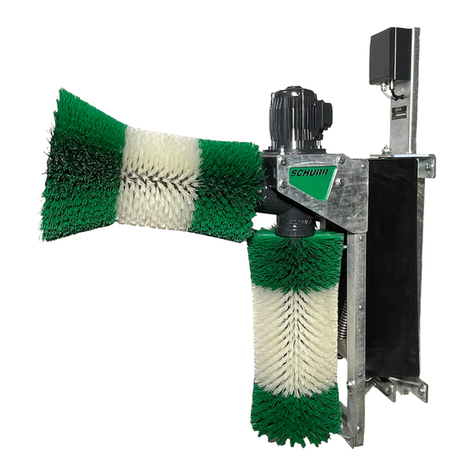SCHURR SCHURR cow-brush type B00 operating instructions SCHURR SCHURR cow-brush type B00 operating instructions