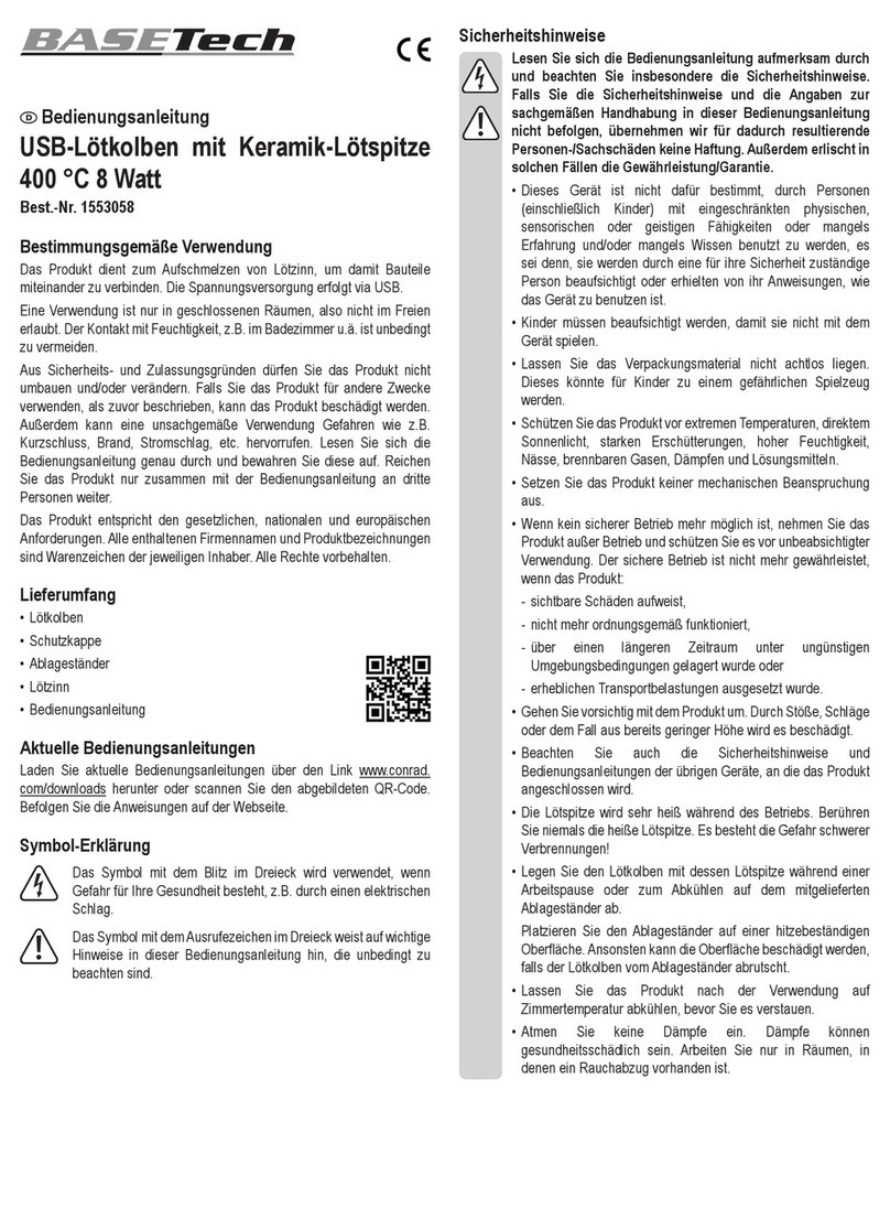 BASETech 1553058 User manual