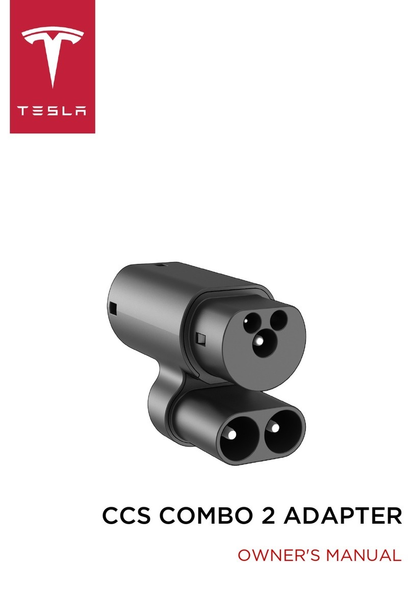 Tesla CCS COMBO 2 owner's manual