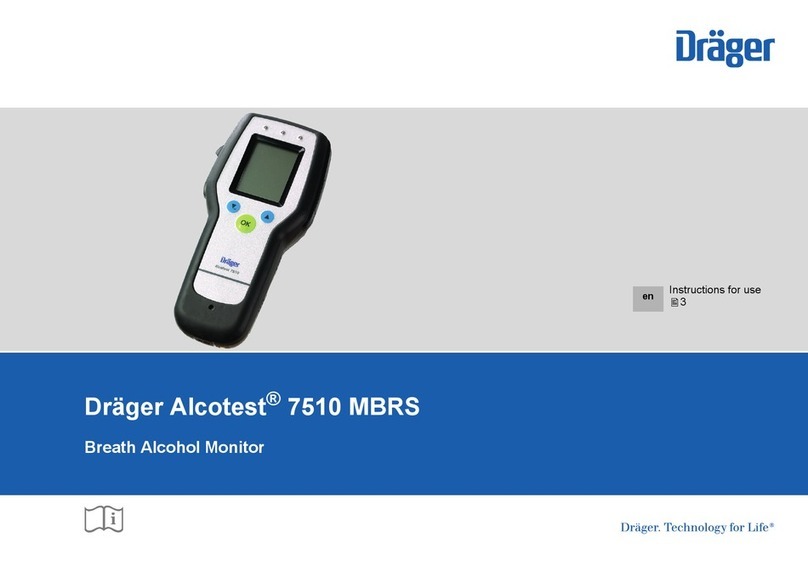 Drager Alcotest  7510 MBRS Instructions for use