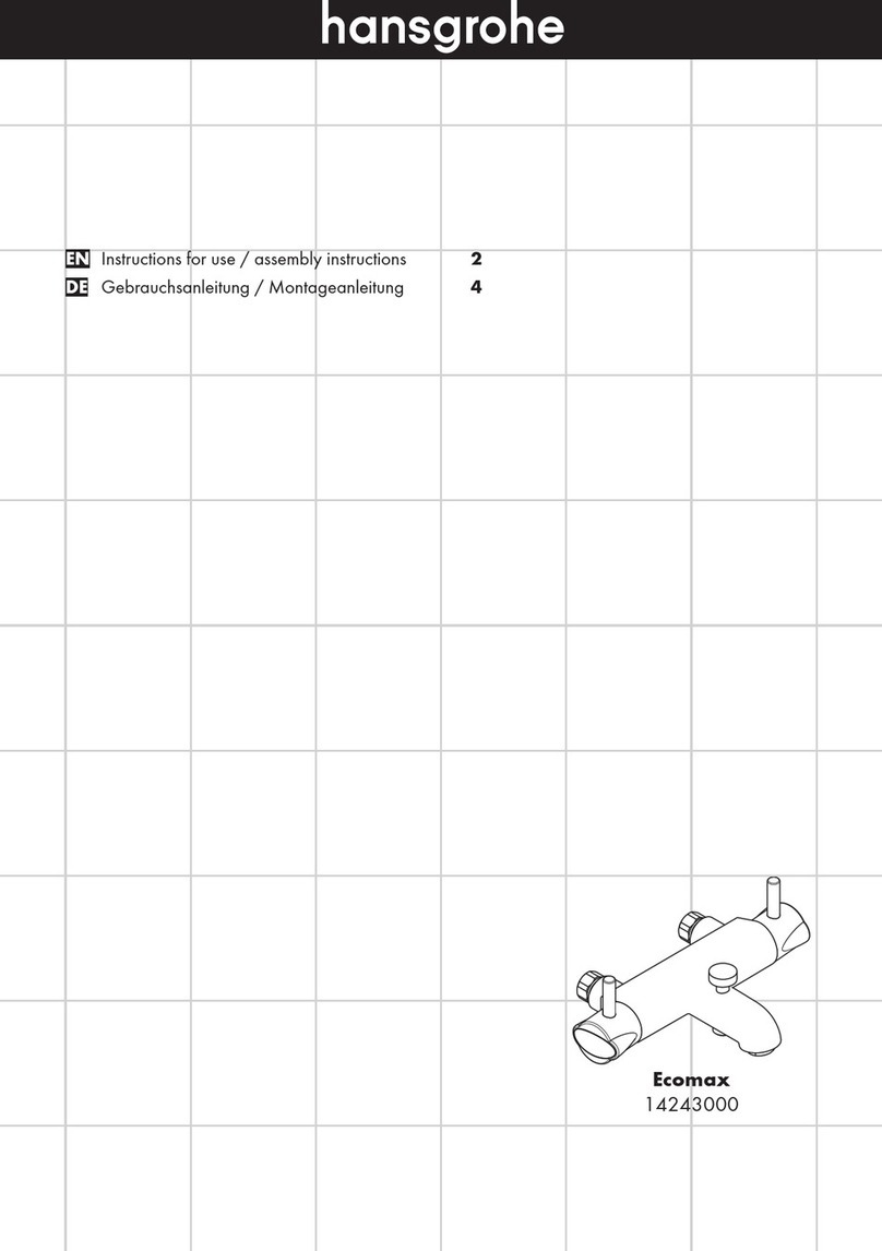 Hans Grohe Ecomax 14243000 Manual