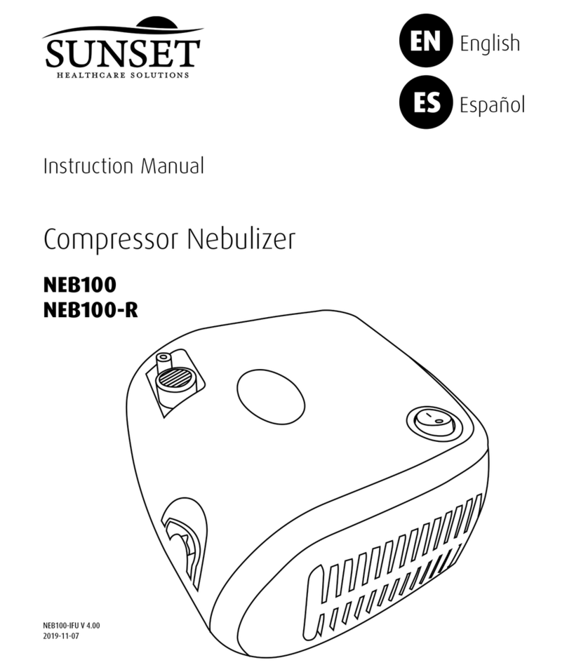 Sunset Healthcare NEB100-R instruction manual