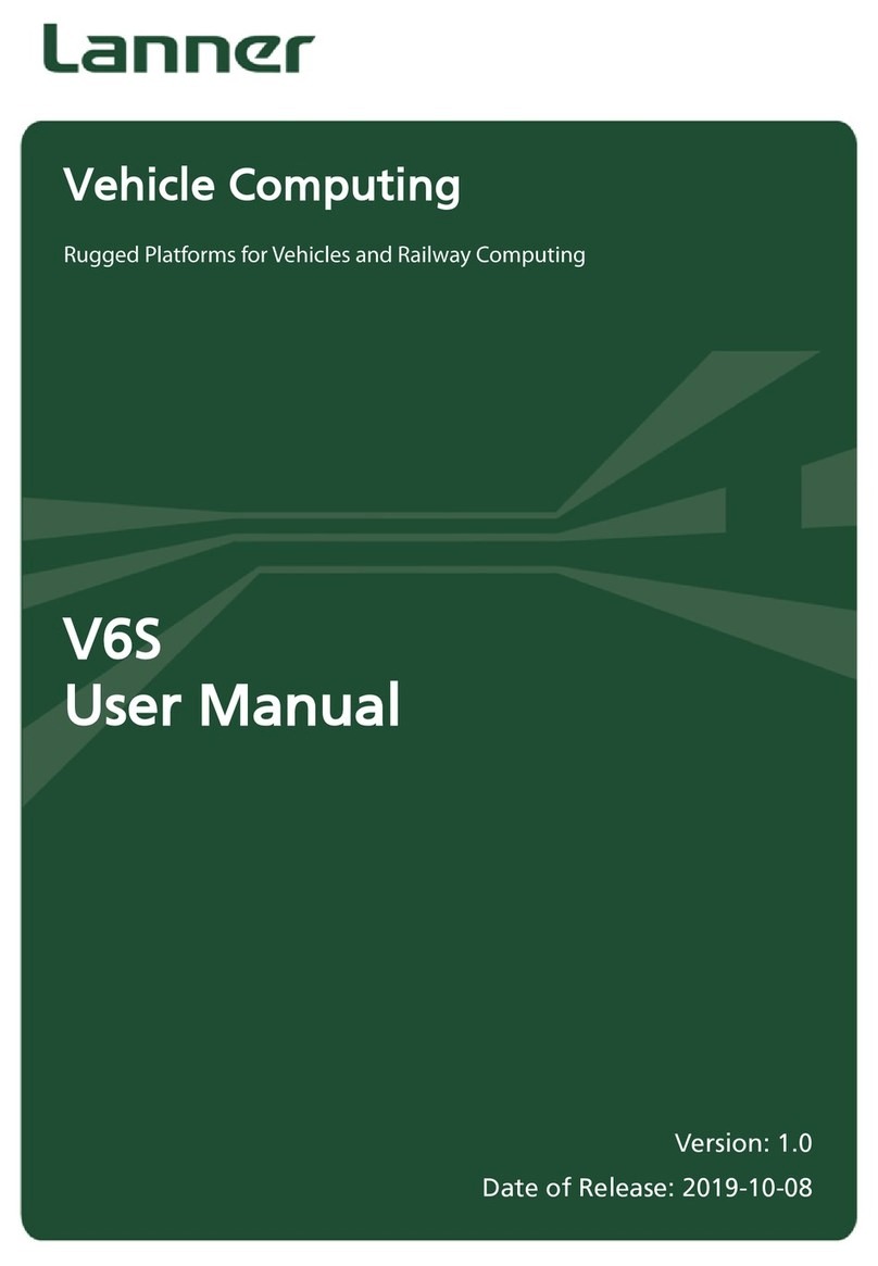 Lanner V6S User manual