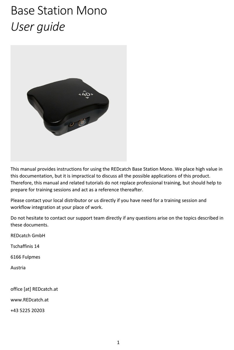 REDcatch Mono user guide