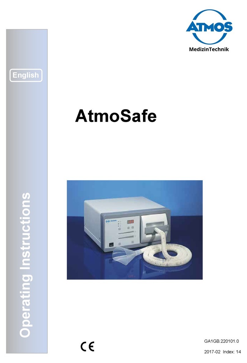 Atmos AtmoSafe operating instructions Atmos AtmoSafe operating instructions