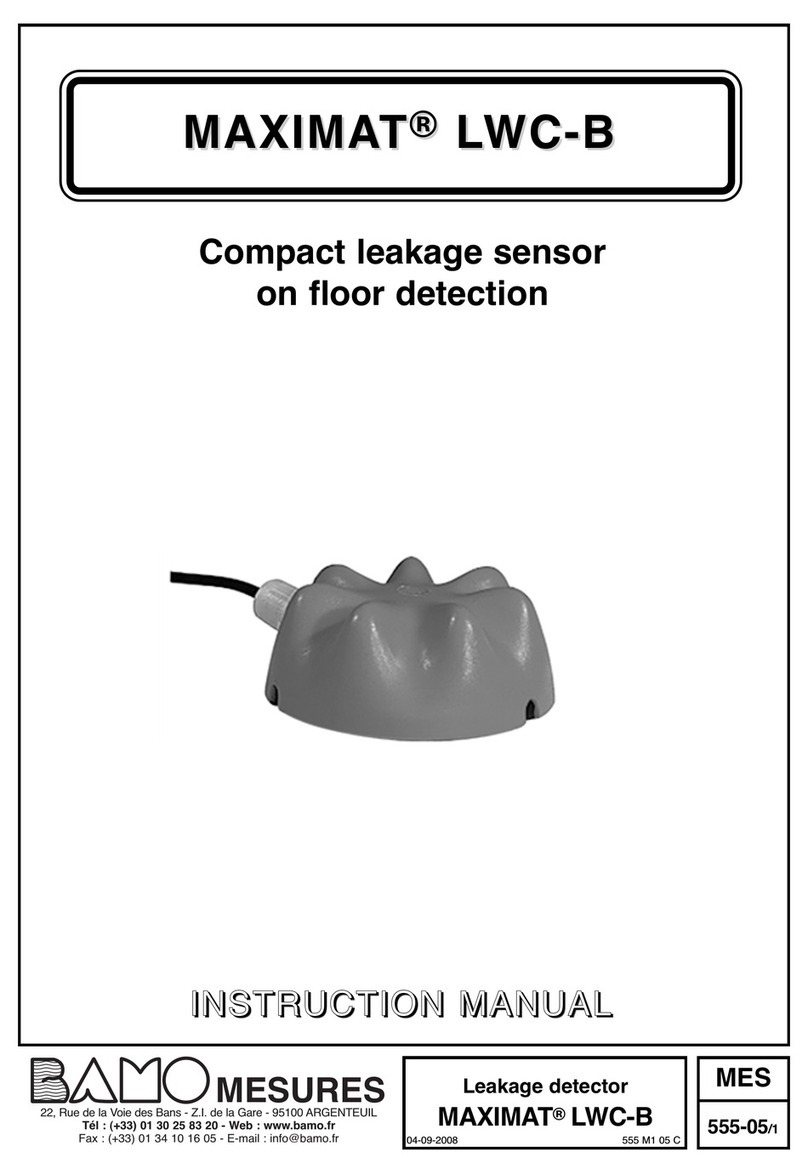 Bamo MAXIMAT LWC-B instruction manual Bamo MAXIMAT LWC-B instruction manual