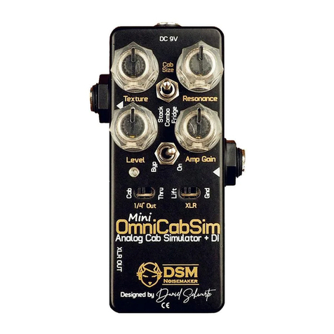 DSM Noisemaker Omnicabsim Mini user manual