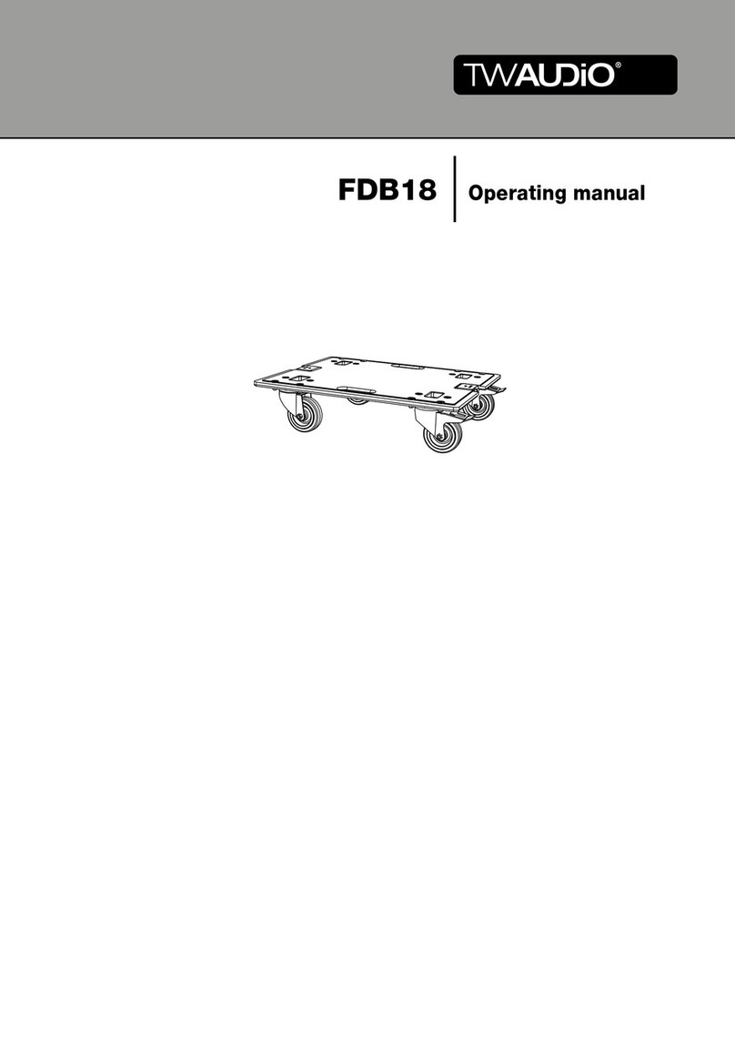 TW Audio FDB18 operating manual