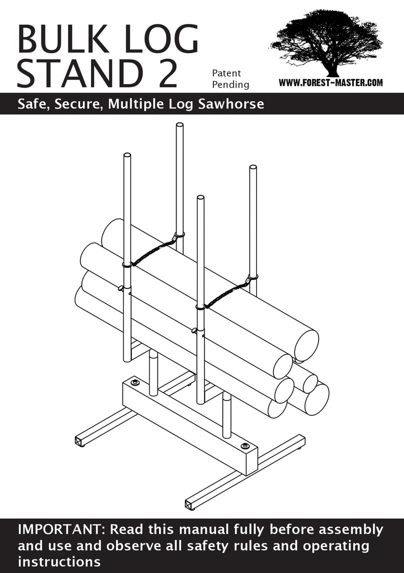 Forest-Master Bulk Log Stand 2 user manual