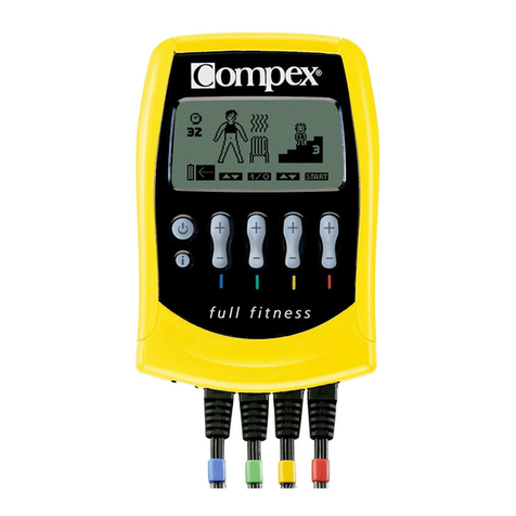 Compex full fitness user manual