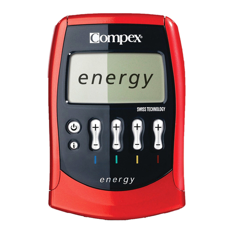 Compex energy User manual Compex energy User manual