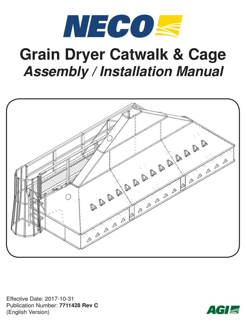 AGI NECO Series Installation and operating instructions