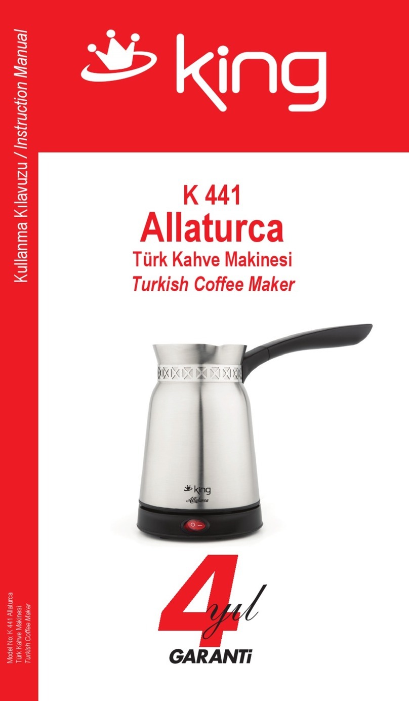 KING Allaturca K441 instruction manual