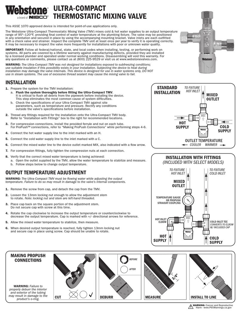Nibco Webstone Series manual