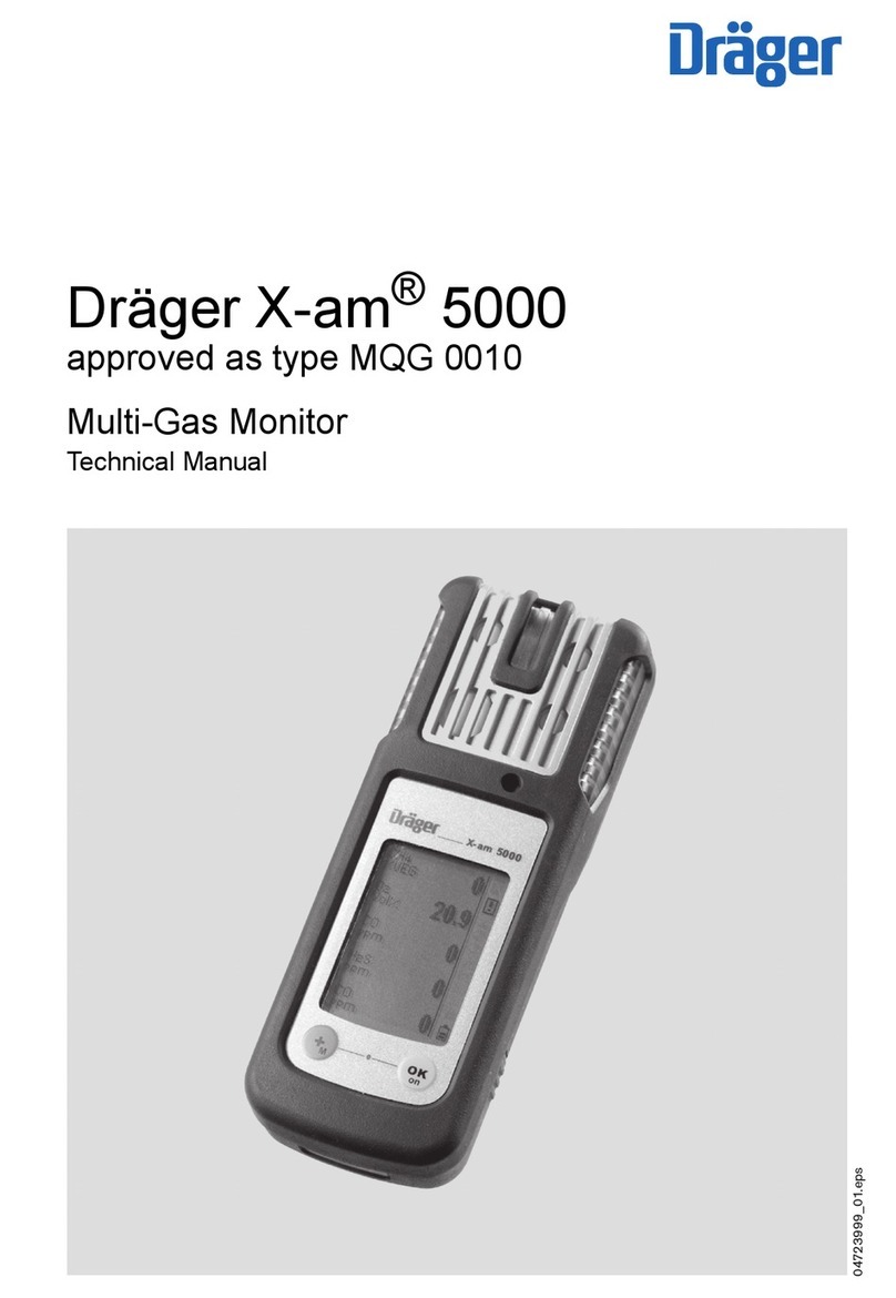 Drager X-AM 5000 User manual