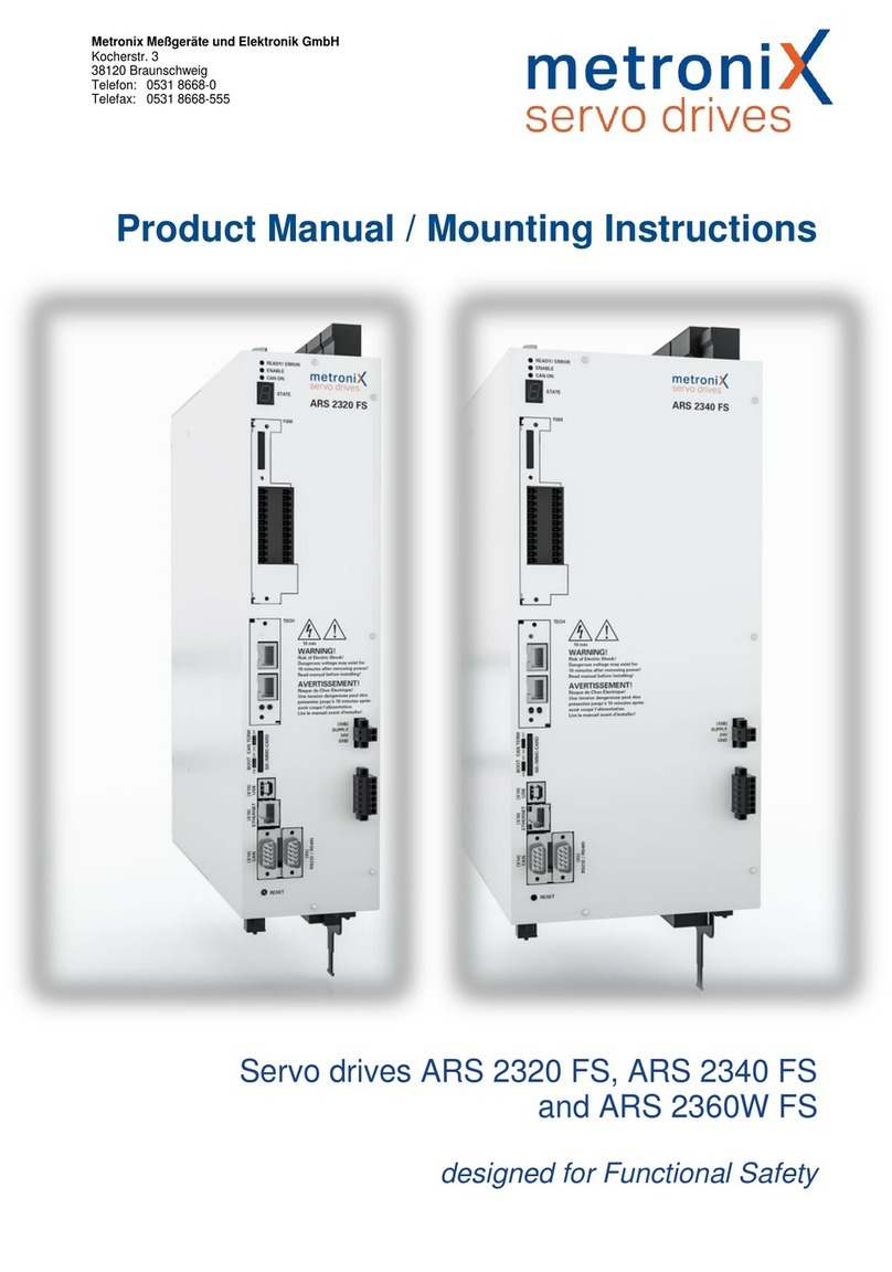 Metronix ARS 2320 FS Product Manual and Mounting Instructions