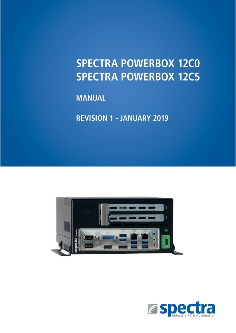 Spectra POWERBOX 12C0 User manual