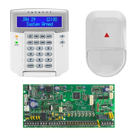 Paradox SP5500 Operating instructions