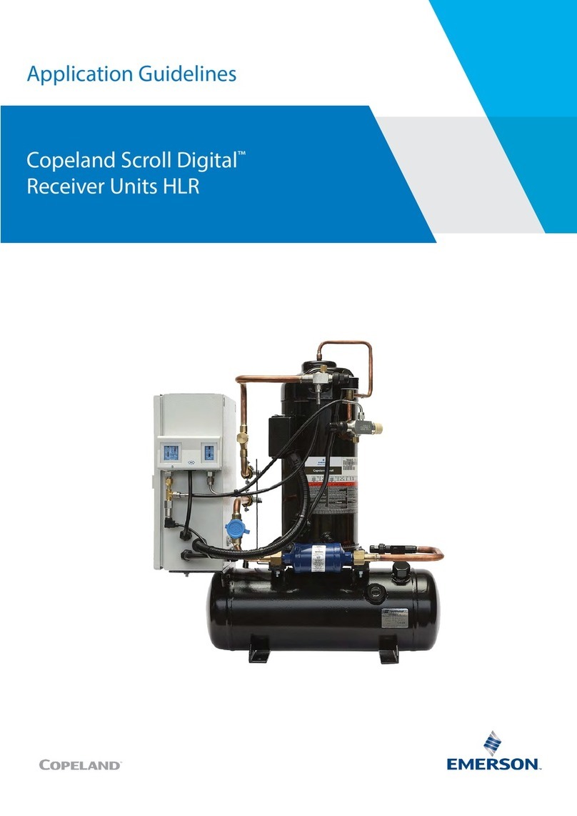 Emerson Copeland Scroll Digital HLR Series Instruction Manual