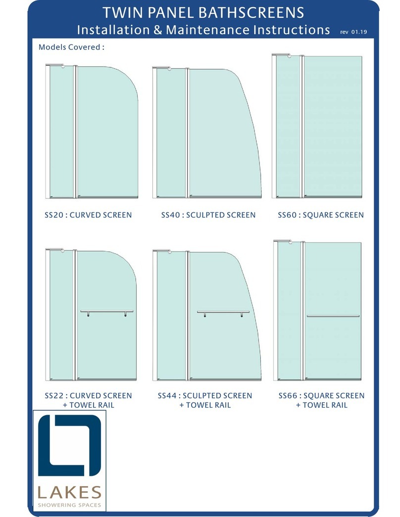 Lakes SS20 Installation and operating instructions