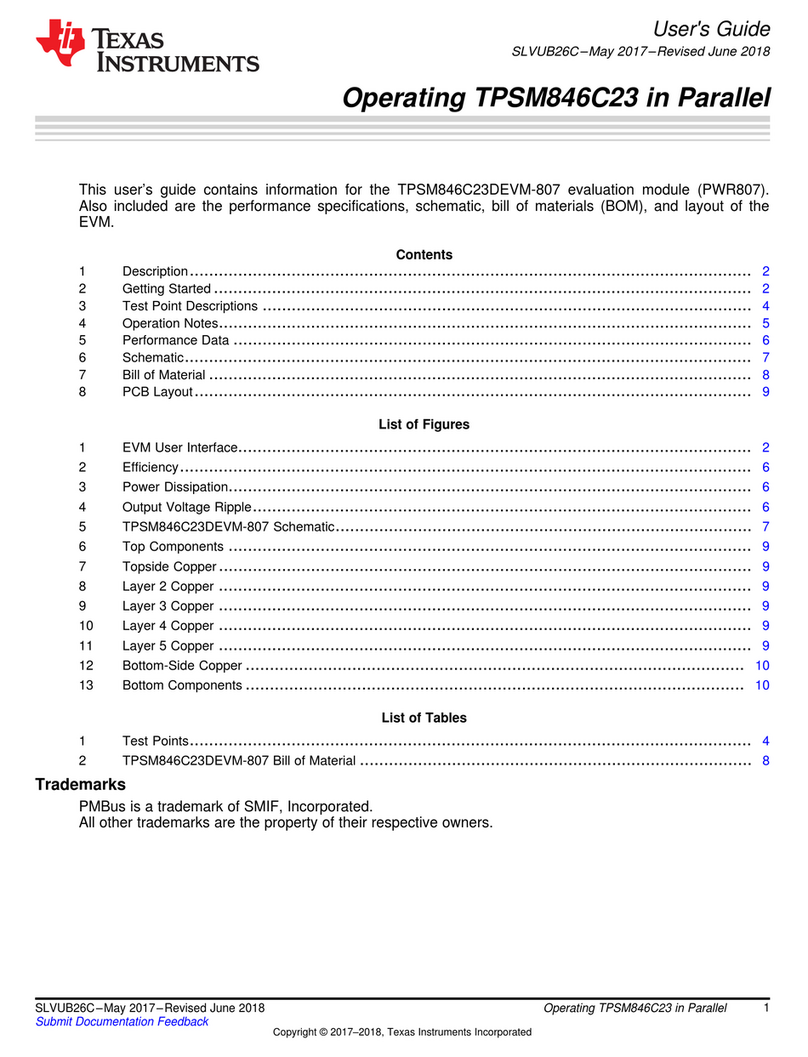 Texas Instruments TPSM846C23 User manual