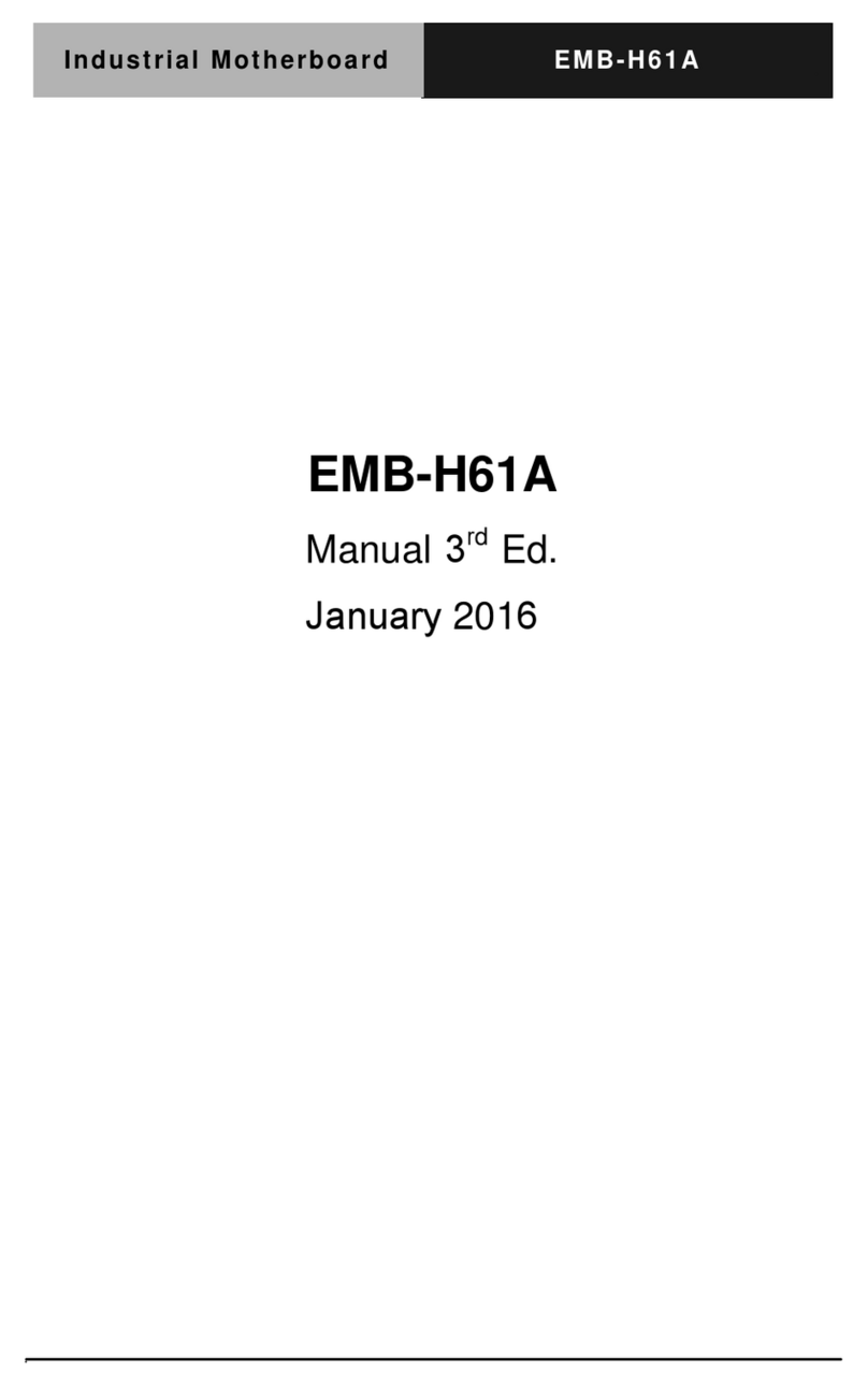 Intel EMB-H61A User manual