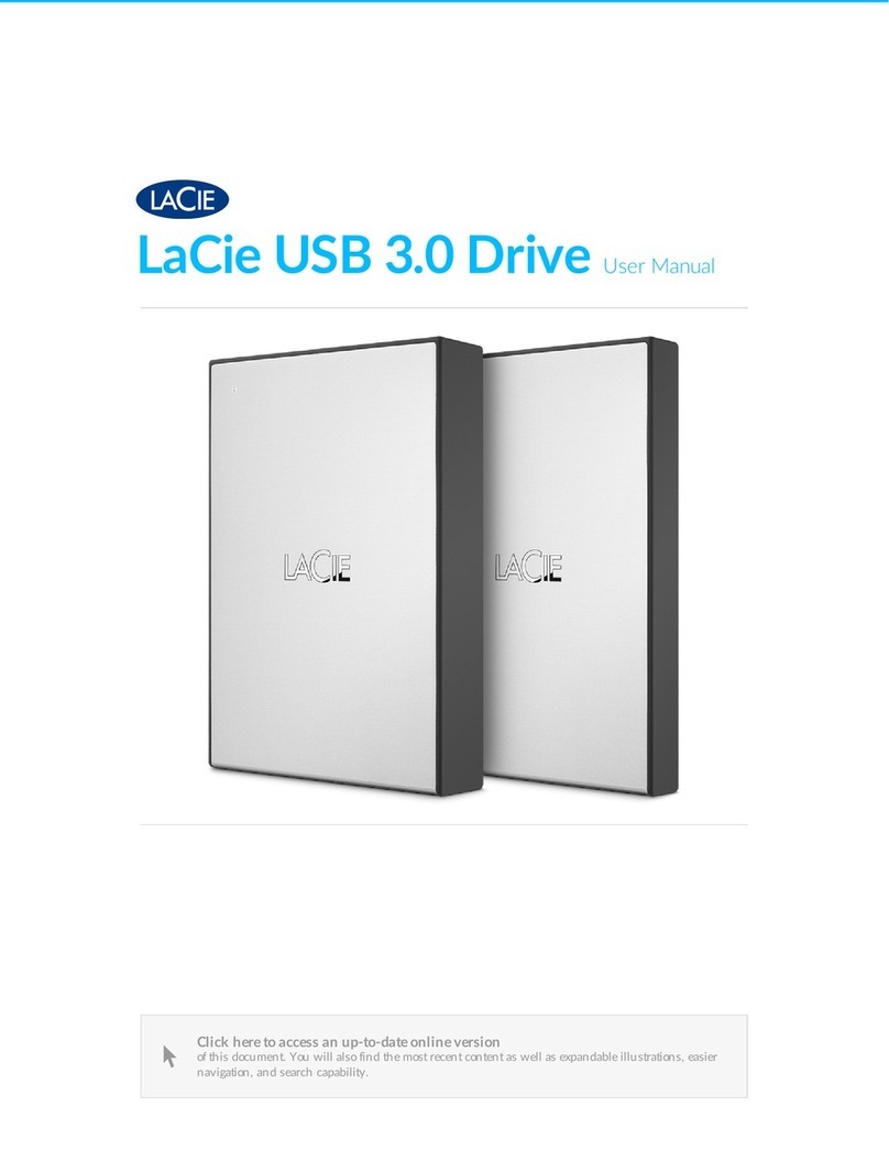 LaCie USB 3.0 Drive User manual