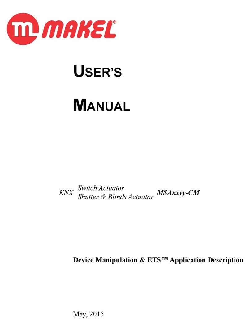 Makel MSA-CM Series user manual