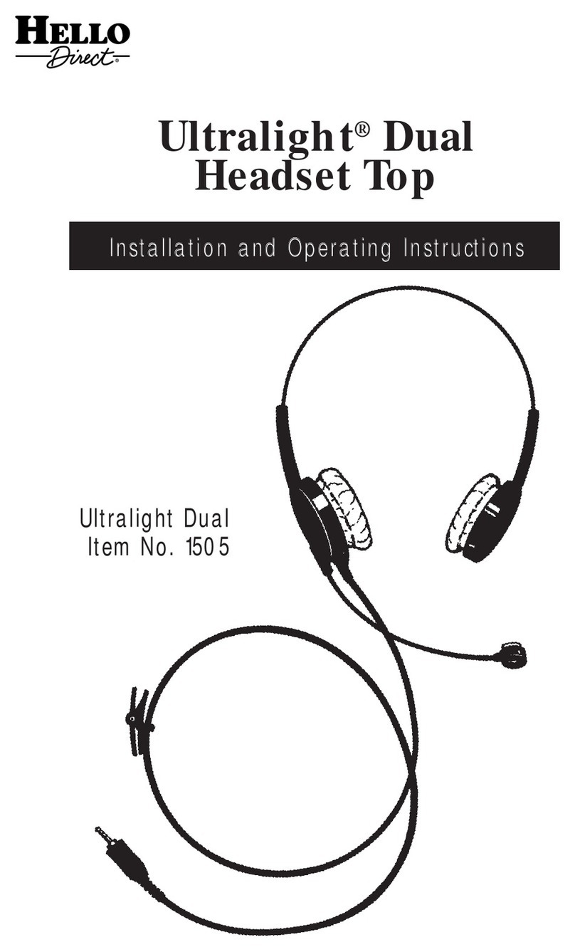 Hello Direct Ultralight Dual 1505 Installation and operating instructions