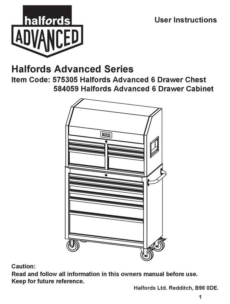 Halfords Advanced Series User manual