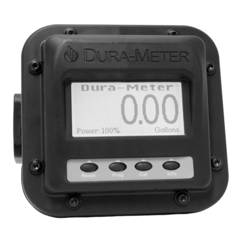 DURA Dura-Meter Operator's guide