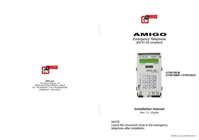 DMG amigo installation manual