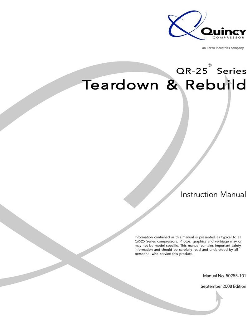 Quincy QR-25 Series User manual