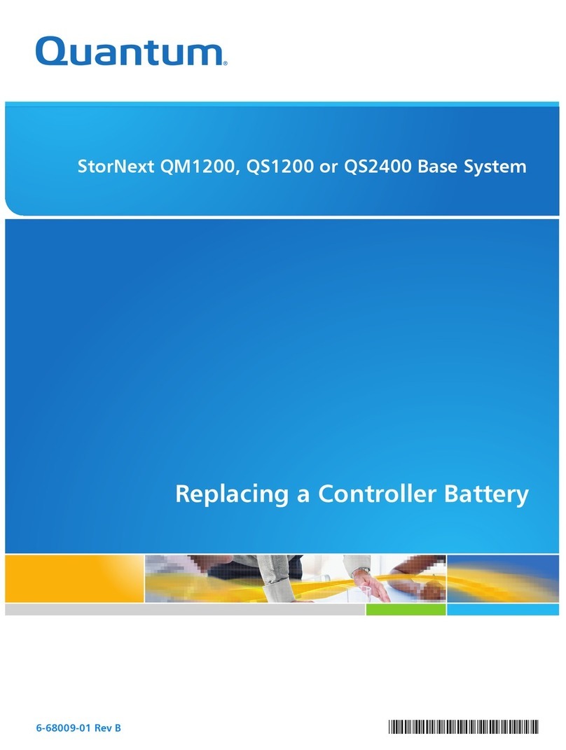 Quantum StorNext QM1200 User manual