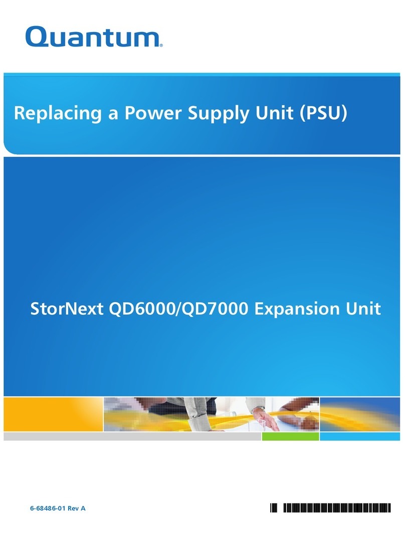 Quantum StorNext QD7000 User manual