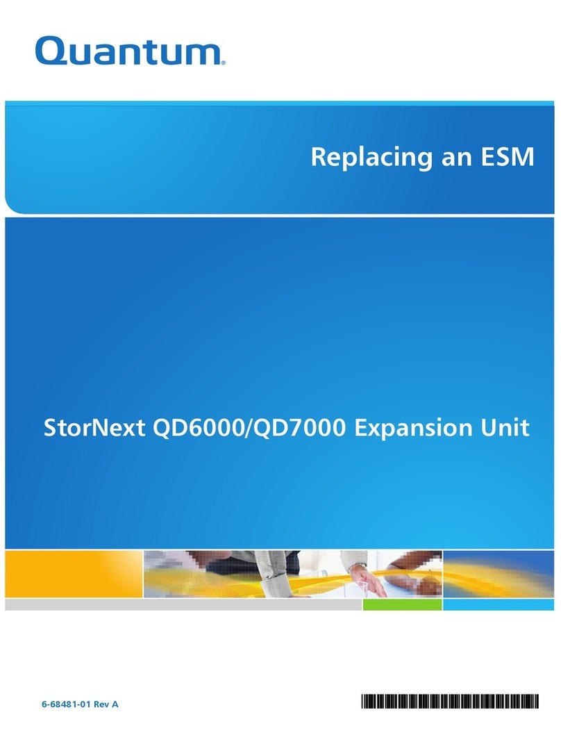 Quantum StorNext QD6000 User manual