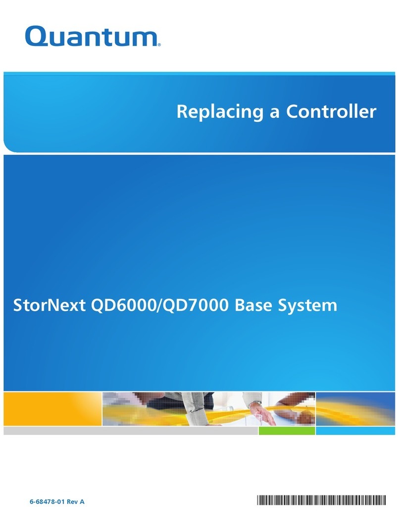 Quantum StorNext QD6000 Replacing Guide