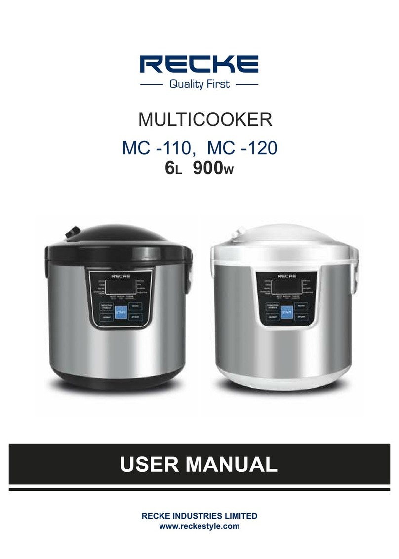 recke MC -110 user manual