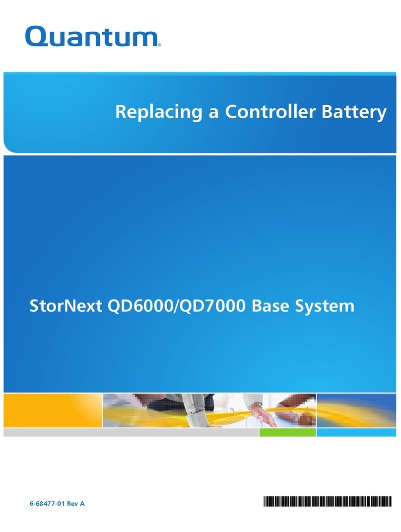 Quantum StorNext QD6000 User manual