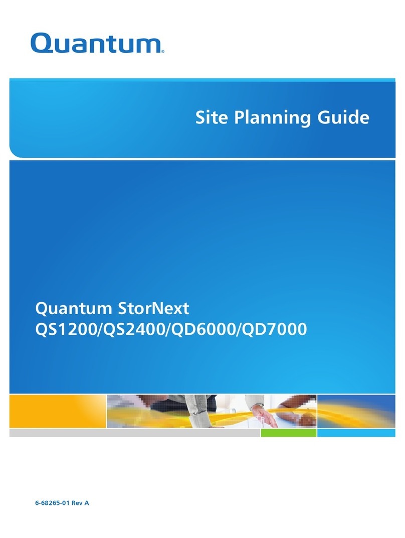 Quantum StorNext QS1200 Technical manual Quantum StorNext QS1200 Technical manual