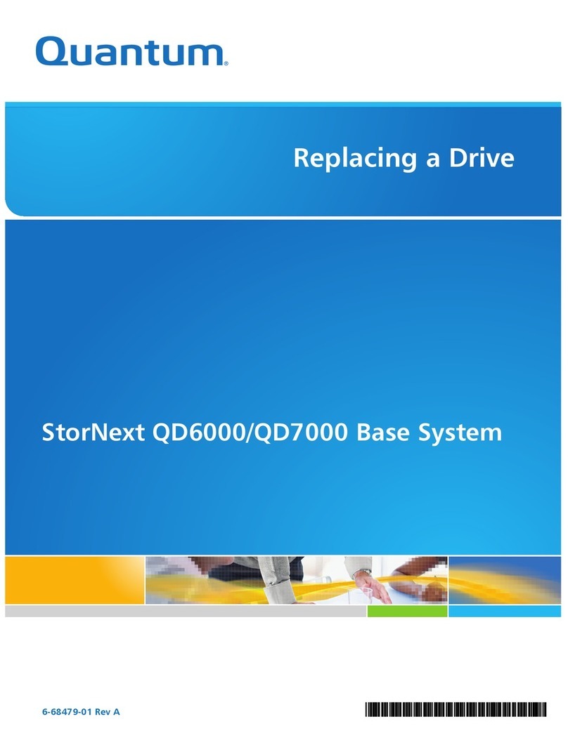Quantum StorNext QD6000 Replacing Guide
