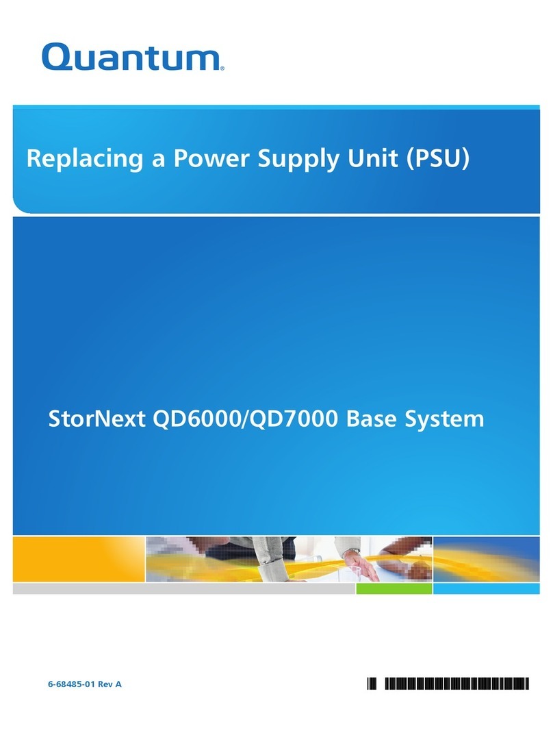 Quantum StorNext QD6000 Replacing Guide Quantum StorNext QD6000 Replacing Guide