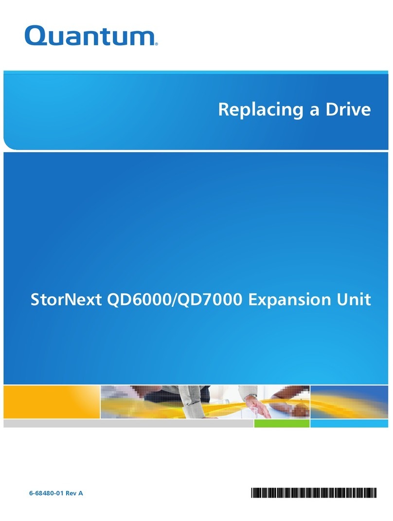 Quantum StorNext QD6000 User manual