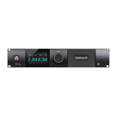 Apogee symphony i/o mk II user guide