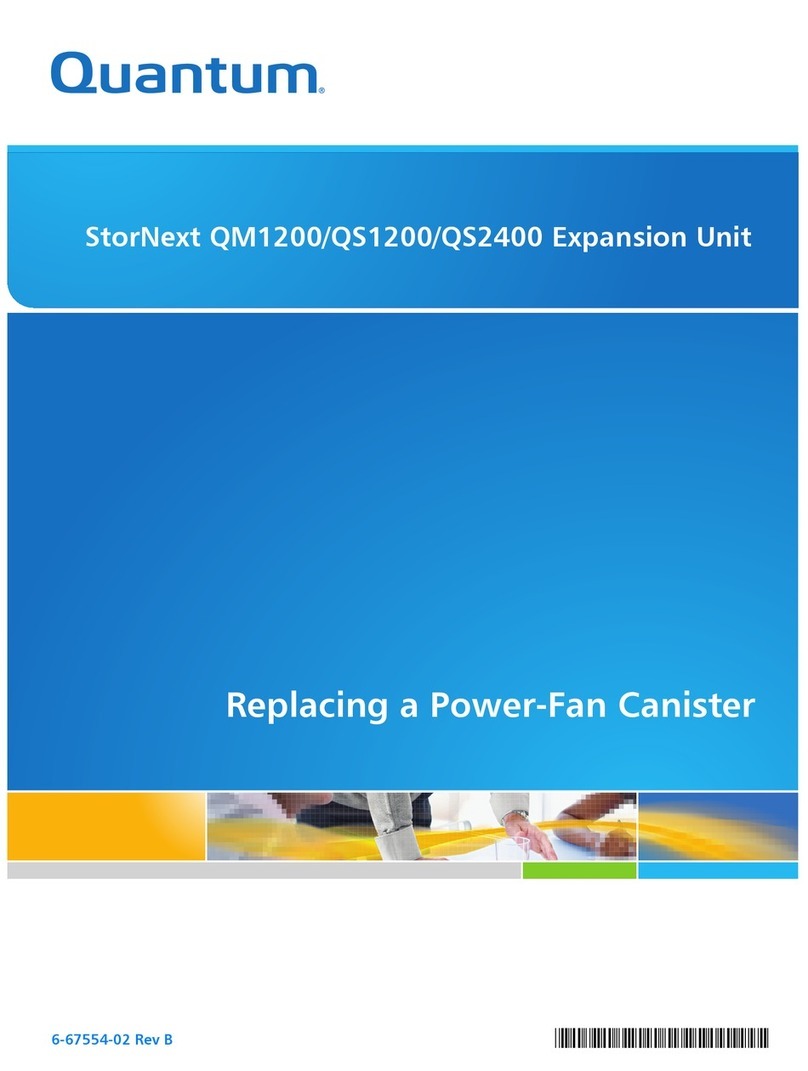 Quantum StorNext QM1200 Replacing Guide