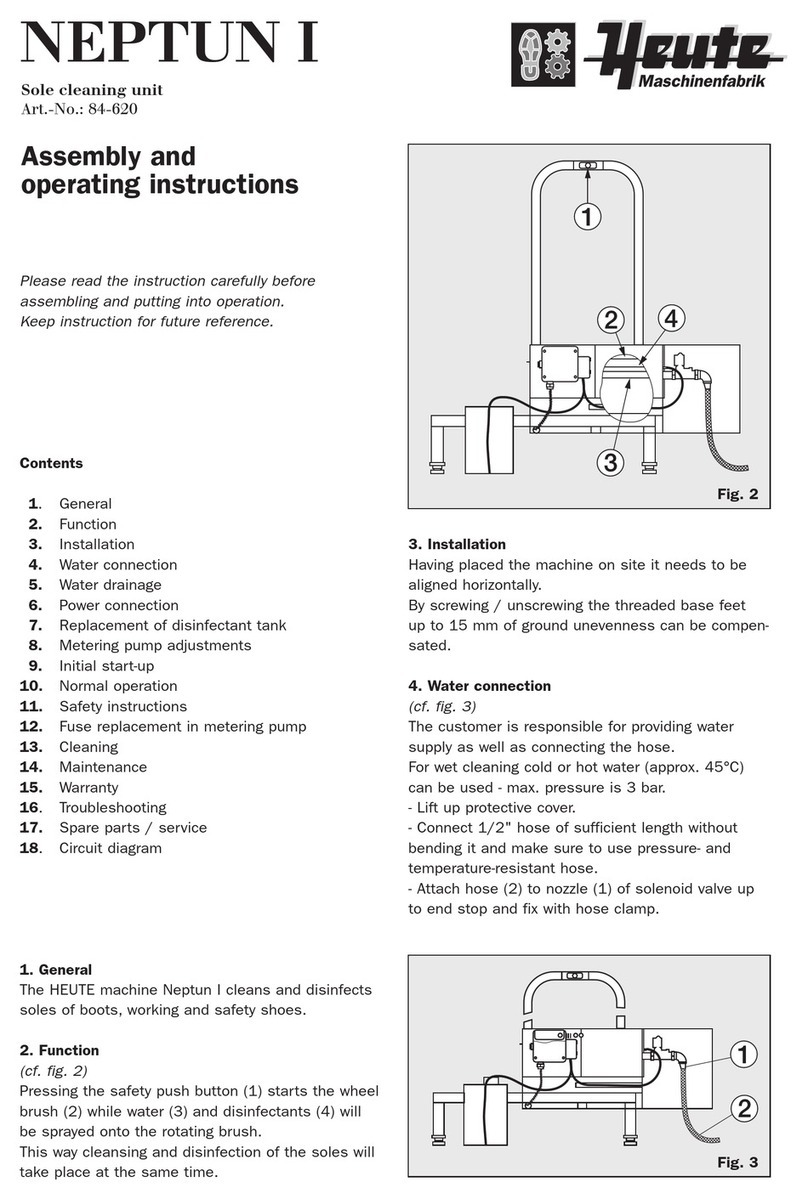 HEUTE NEPTUN I Assembly and operating instructions