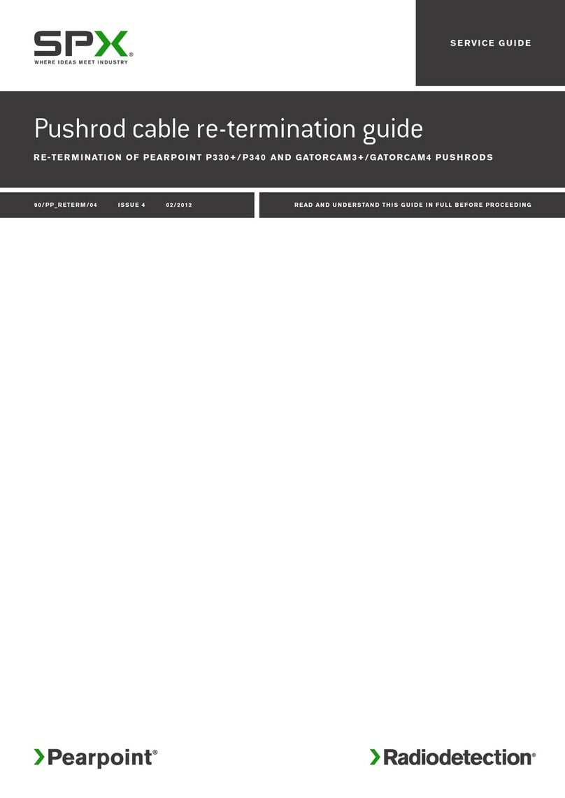 SPX Pearpoint P330+ Series Service guide